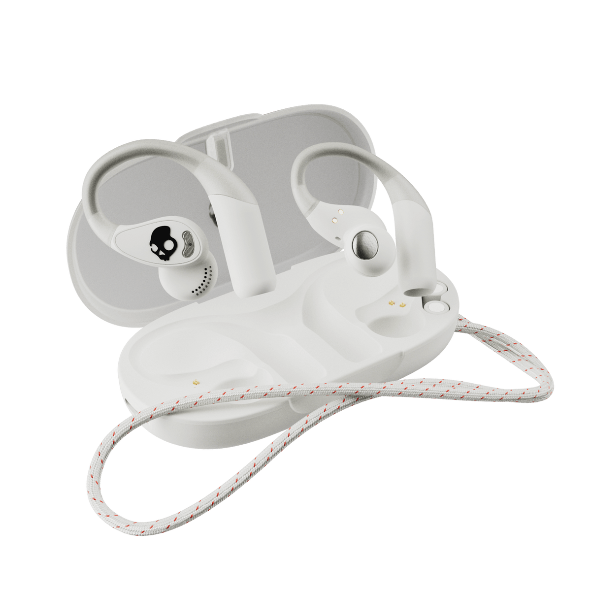 Skullcandy Push 540 Open hanger-style open-ear true wireless earbuds with secure over-ear fit | Bone